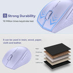 TECKNET Bluetooth Mouse, 4800 DPI Wireless Mouse, 2-Year Battery 6 Adjustable - Image 5