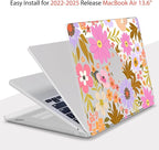 Teryeefi Compatible for MacBook Air 13.6 inch Case A3240 A3113 A2681, - Image 5