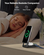 3 in 1 Charging Station for Apple Devices, Magnetic Wireless Charger Stand - Image 7