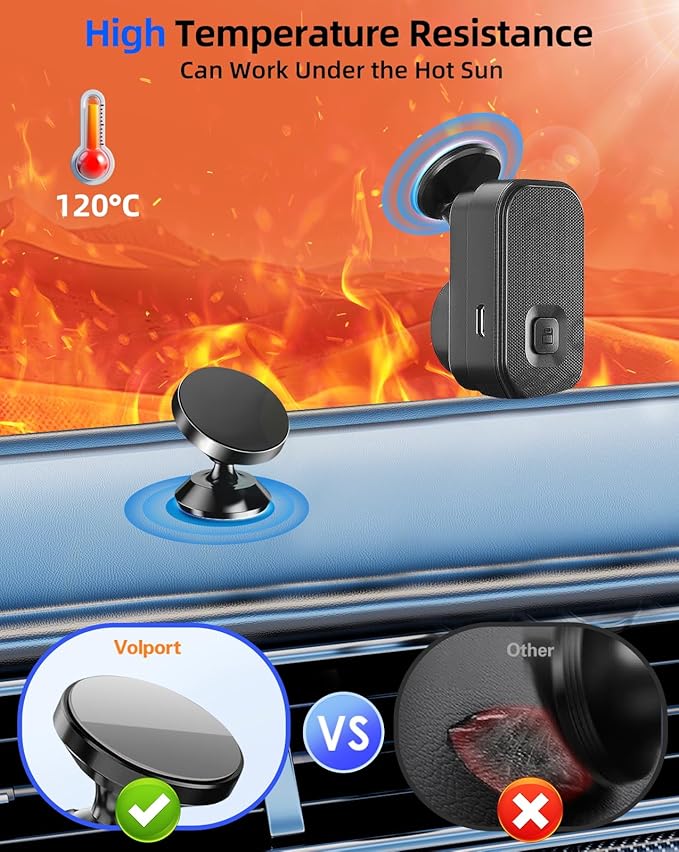 10 Pcs 3M Sticky Adhesive Pads for Car Magnetic Phone Holder, 1 inch Round VHB - Image 4