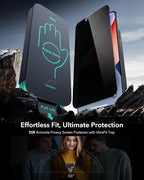 ESR 3 Pack 9H+ Glass for iPhone 13 Pro Max/iPhone 14 Plus Privacy Screen - Image 2