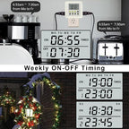 3-in-1 Dual Outlet Timer Plug - Image 3