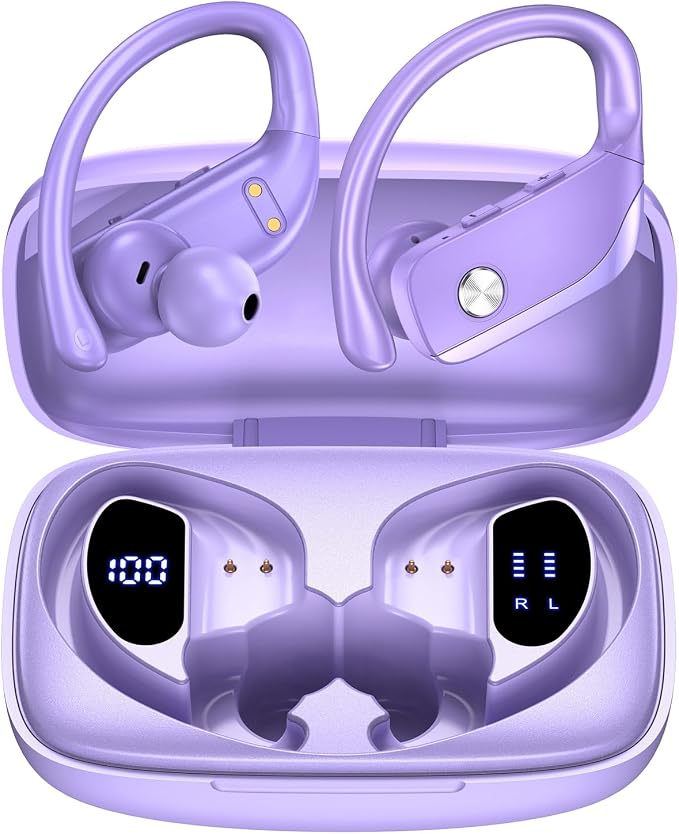 bmanl Wireless Earbuds Bluetooth Headphones 48hrs Play Back Sport Earphones by bmanl