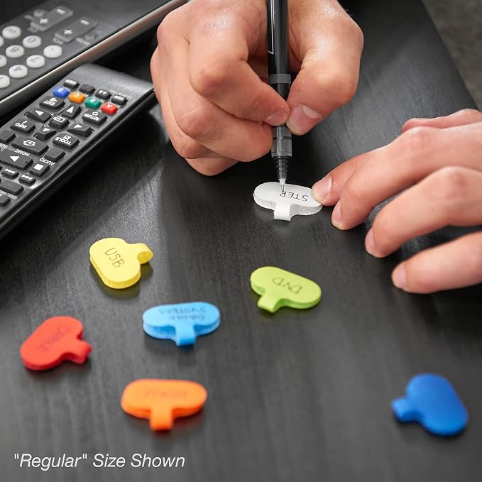 Wrap-It Multi-Color Storage Cable Labels - Image 4