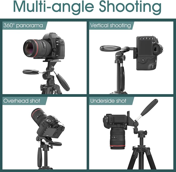 UBeesize 74" Camera Tripod - Image 4