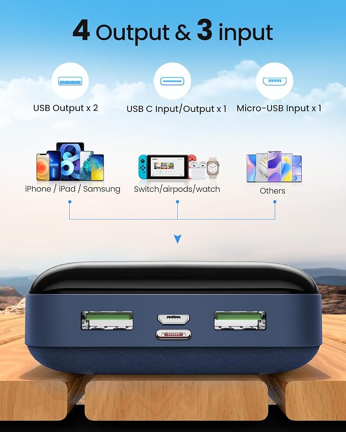 Portable Charger Power Bank 50000mAh, 22.5W Fast Charging Battery Pack - Image 6