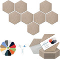 Mollywell Hexagon Acoustic Panels, High Density, Soundproofing, Decorative by Mollywell