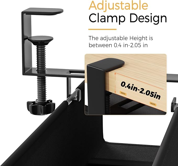 Under Desk Cable Management Tray 27.2" - Image 3