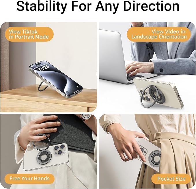 OPSO Magnetic Phone Ring Holder - Image 7