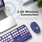 KNOWSQT Wireless Keyboard and Mouse Combo - Image 6