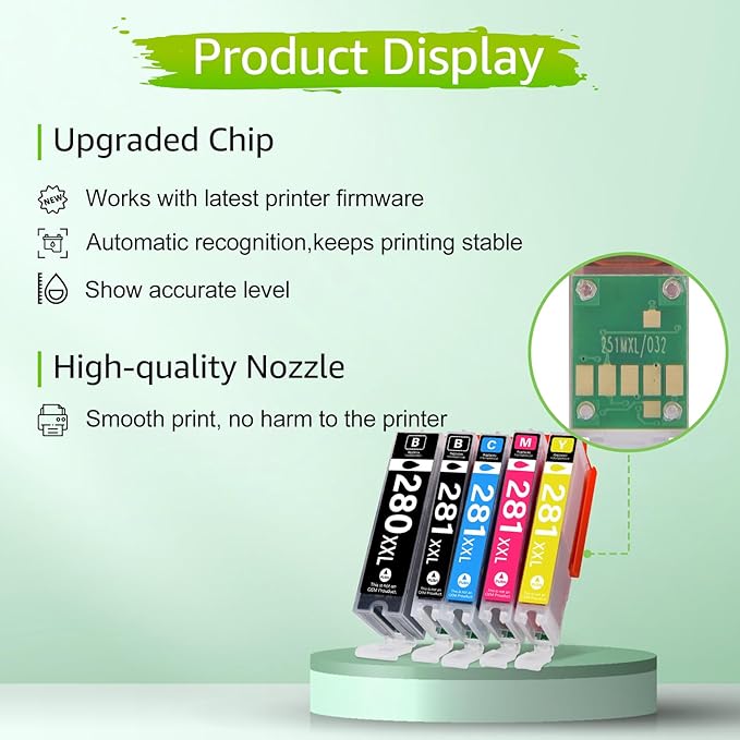 280XXL 281XXL Ink Cartridges Replacement - Image 5