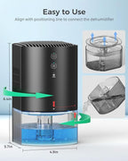 Small Dehumidifiers for Bathroom, Dorm Room, Portable Dehumidifier - Image 8