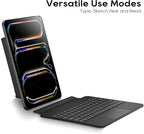 Detachable Keyboard Case for Apple 2025 iPad Air 13-inch and iPad Pro - Image 3