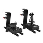 Hikig 2 Set Desk Mount for Flight Sim Game Joystick, Throttle and HOTAS Systems by Hikig