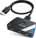 HDMI Switch 3 in 1 Out, 4K@60Hz HDMI 2.0 Switch Splitter by NEWCARE