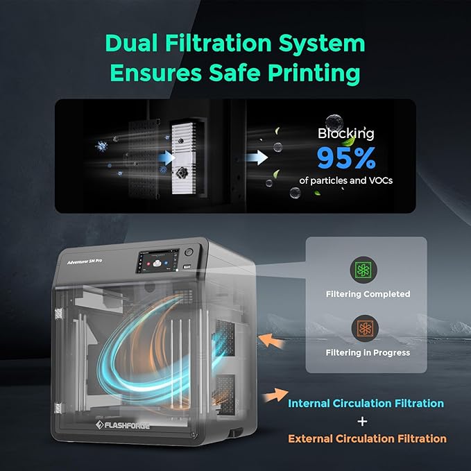 FLASHFORGE Adventurer 5M Pro 3D Printer - Image 5