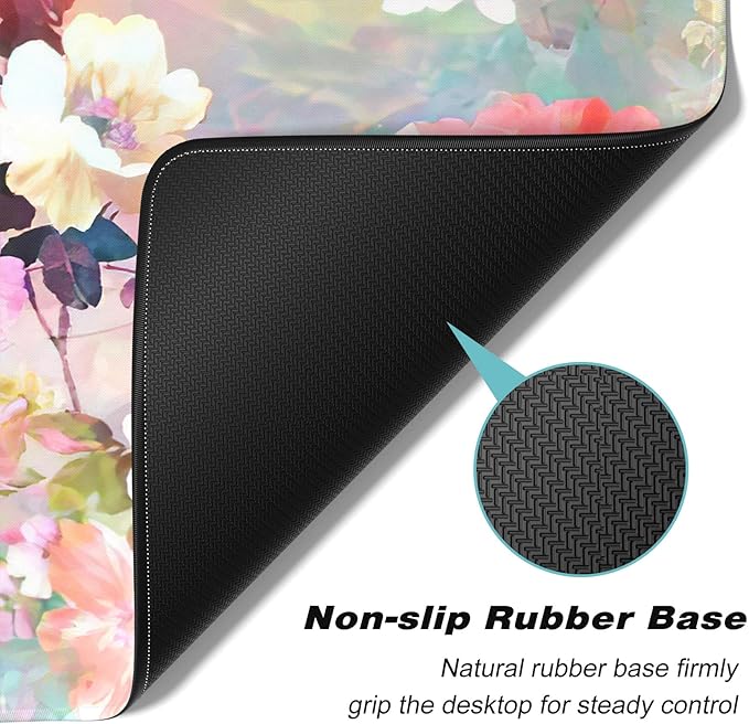 Extended Gaming Mouse Pad, XXL Large Desk Pad 30 x 14 Inch, Big Computer - Image 4