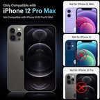 Uyiton for iPhone 12 Pro Max Camera Lens Protector, 9H Tempered Glass Camera - Image 7