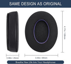 Ice Silk Fabric Replacement Earpads Cushions - Image 7