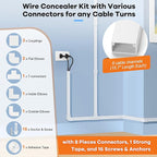 126in Cord Hider Kit, ZhiYo Wire Hiders - Image 3