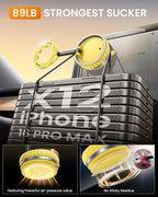 2026 Upgraded Vacuum Suction Cup Phone Mount, Vacuum Magnetic Phone Holder Stand - Image 3