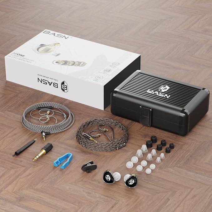 BASN ASONE 14.2mm Planar Driver in-Ear Monitors Earphone - Image 7
