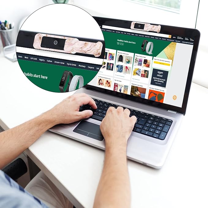 Webcam Cover, 3 Pieces, Laptop Camera Cover, Privacy Shielding Capacity is - Image 4