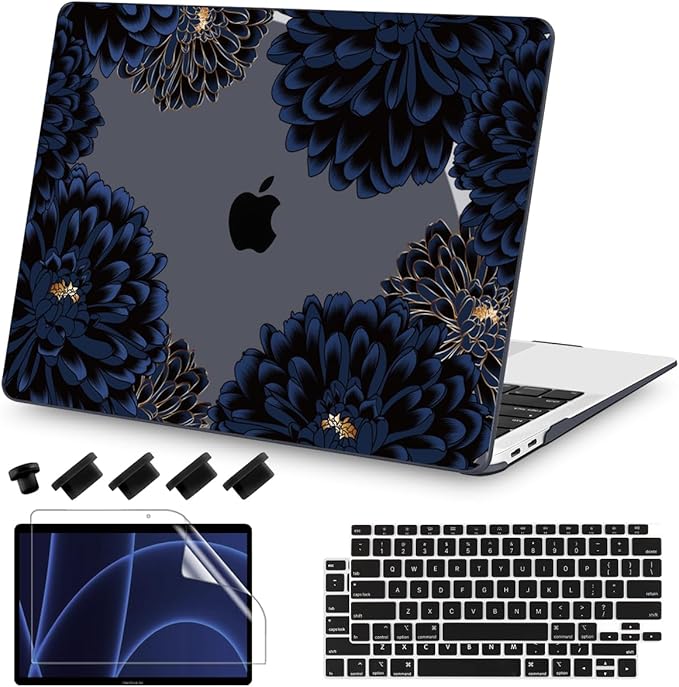 Teryeefi for MacBook Air 13 inch Case Release 2018 2019 2020, Fits Model A2337 by Teryeefi
