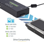 StarTech.com 1:1 Standalone Hard Drive Duplicator and Eraser, SAS/SATA HDD/SSD - Image 3