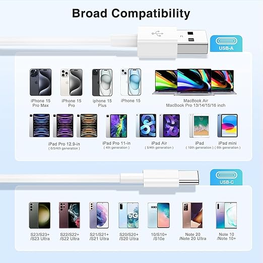 Car Carplay Cable USB to USB C Cable - Image 6