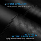Large Mouse Pad- 31x12 in. XL Mousepad Keyboard Pad - Image 9