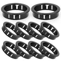 10PCS 2-1/2" Black Cable Snap Bushing Grommet, Snap in Cord Bushing Protect by Unknown