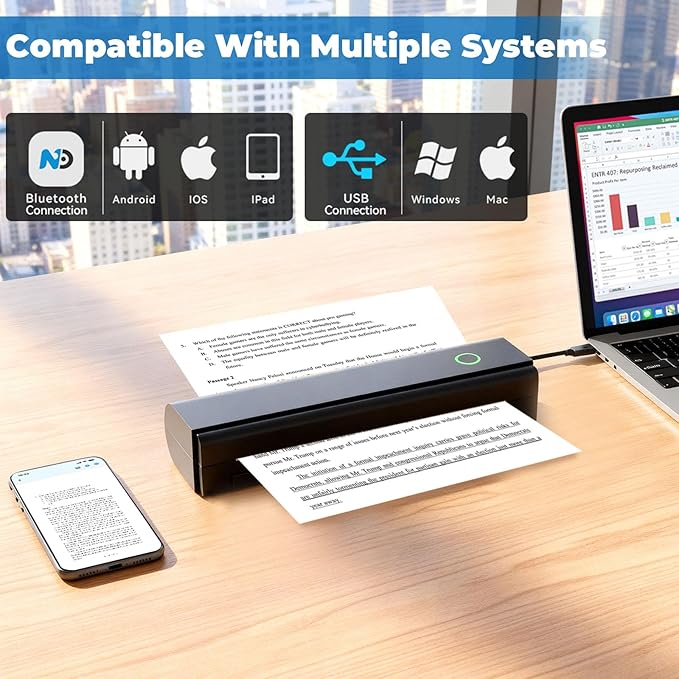 Portable Thermal Printer For Travel - Image 2