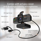 j5create 4K Wide Angle Webcam - Image 6