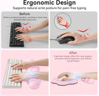 Cloud Wrist Rest for Computer Keyboard, 4-in-1 Memory Foam Leather Cloud - Image 3