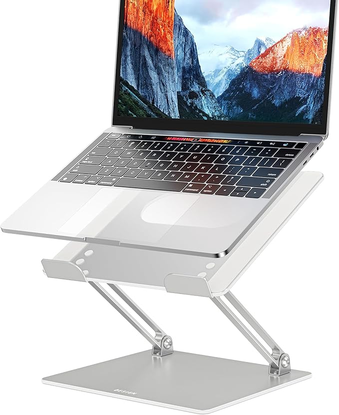 BESIGN LS10 Laptop Stand for Desk, Ergonomic Adjustable Notebook Tablet Stand by BESIGN
