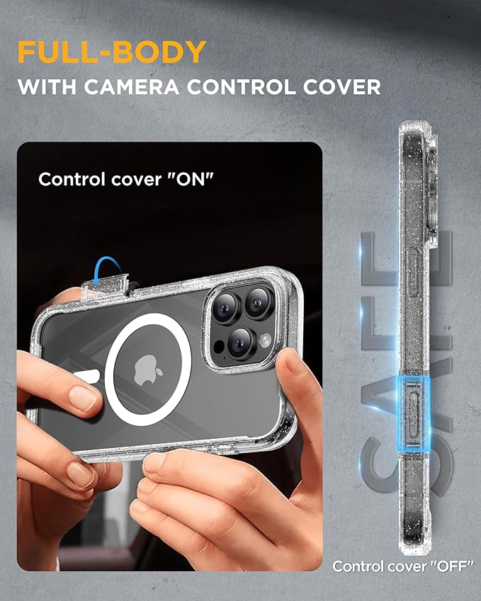 Miracase Magnetic for iPhone 16 Pro Case Full-Body Phone - Image 6