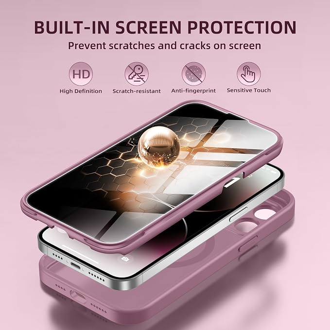 BERFY Magnetic for iPhone 14 Pro Max Case, Compatible - Image 3