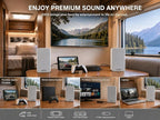 Active Bookshelf Speakers 36W RMS - Image 7