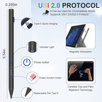 USI 2.0 Stylus Pen for Chromebook & Google Pixel Tablet - Image 3