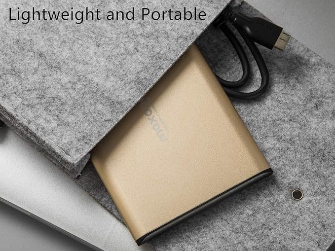 Maxone 500GB Ultra Slim Portable External Hard Drive HDD USB 3.0 Compatible - Image 4