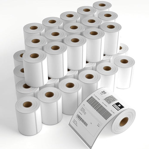 40 Rolls 4" x 6" Direct Thermal Printer Label, 250 Labels/Roll, Total 10000 by MultiLabel