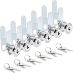 Uenhoy 6 Pack Cam Locks Keyed Alike, File Cabinet Locks by Uenhoy