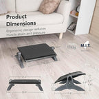 EHO Ottoman, Ergonomic Foot Rest - Image 9