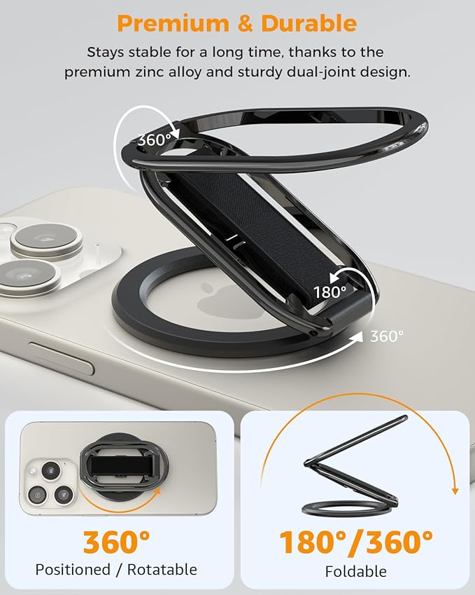 SUPERONE for MagSafe Phone Grip for MagSafe Kickstand Compatible - Image 5