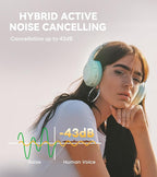 Edifier W820NB Plus Hybrid Active Noise Cancelling Headphones - Image 3