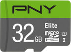 PNY 32GB Elite Class 10 U1 microSDHC Flash Memory Card by PNY