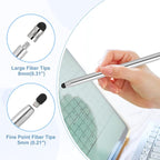 PATIKIL 5 Pcs Stylus Pens for Touch Screens, 2 in 1 High Sensitivity Universal - Image 3