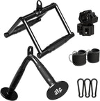 Mikolo Cable Attachments for Gym, Heavy-Duty Cable Machine Attachment Set by MADETOBUILDWITHYOU