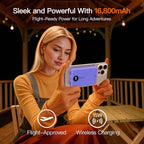 Magnetic Portable Charger, 16800mAh Wireless Power Bank, - Image 2